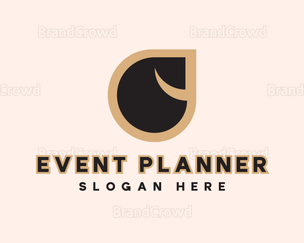 Round Droplet Business Logo