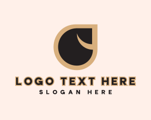 Firm - Round Droplet Business logo design