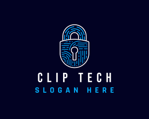 Tech Lock Security logo design