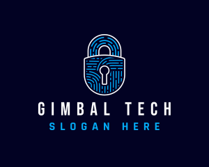 Tech Lock Security logo design