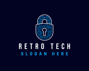 Tech Lock Security logo design