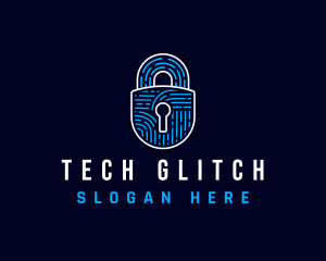 Tech Lock Security logo design