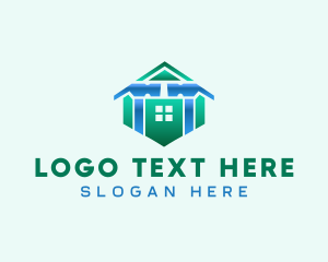 Tool - Hammer Building Contractor logo design