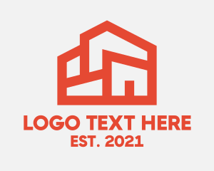 Storehouse - Orange Storage Warehouse logo design