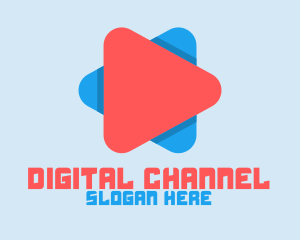 Channel - Audio Streaming App logo design