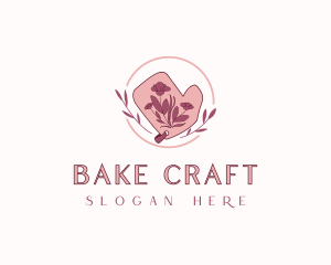 Oven Mitts Baking logo design