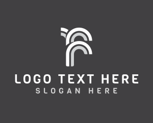 Modern Creative Letter F logo design
