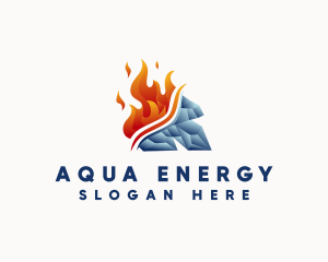 Fire Ice Energy logo design