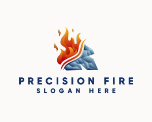 Fire Ice Energy logo design