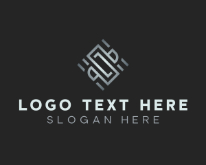 Firm - Modern Tech Letter S logo design