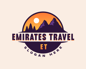 Mountain Travel Getaway logo design