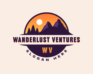 Traveling - Mountain Travel Getaway logo design