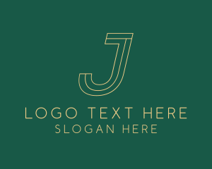 Letter J - Lifestyle Design Agency logo design