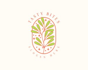 Aroma - Elegant Botanical Leaf logo design