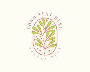 Elegant Botanical Leaf Logo