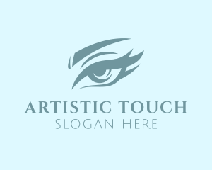 Eye Lashes Eyebrow logo design