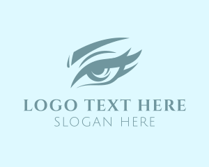 Eye - Eye Lashes Eyebrow logo design