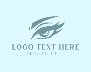 Lashes - Eye Lashes Eyebrow logo design
