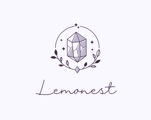 Jewellery - Luxe Wreath Gemstone logo design