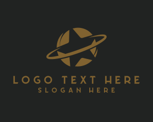 Astronomy - Star Marketing Orbit logo design