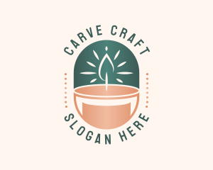 Scented Candle Craft logo design