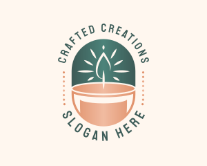 Scented Candle Craft logo design