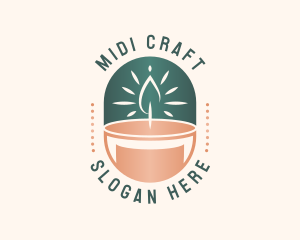 Scented Candle Craft logo design