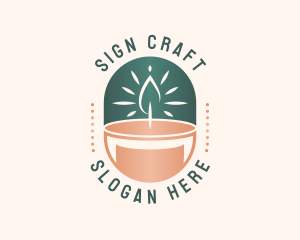 Scented Candle Craft logo design