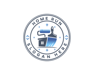 Painter Home Renovation logo design