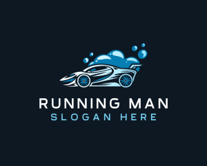 Race - Automotive Cleaning Service logo design