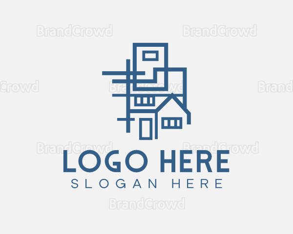 Minimal Modern House Logo