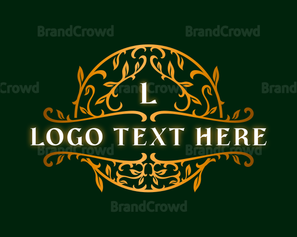 Luxury Vines Decorative Logo