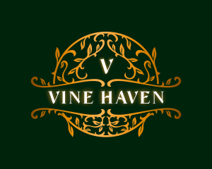 Luxury Vines Decorative logo design