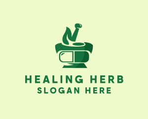 Traditional Herbal Medicine  logo design