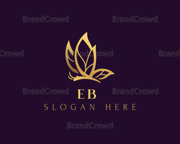 Elegant Butterfly Wings Logo