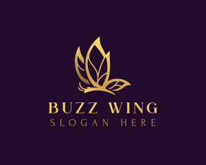 Elegant Butterfly Wings logo design