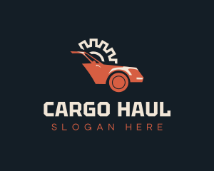 Transport Car Gear logo design