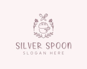 Floral Bread Confectionery logo design