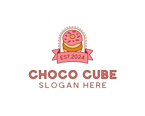 Homemade - Donut Dessert Sweet logo design