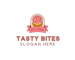 Snacks - Donut Dessert Sweet logo design