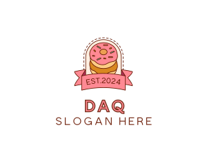 Bread - Donut Dessert Sweet logo design