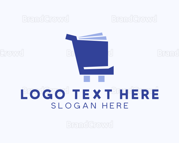 Shopping Cart Book Logo