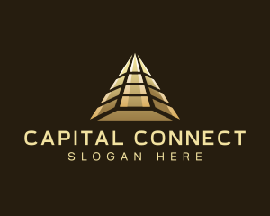 Finance Pyramid Firm logo design