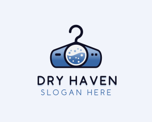 Clothes Washer Laundry logo design