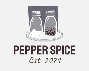 Pepper - Salt & Pepper Shaker logo design
