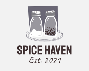 Salt & Pepper Shaker logo design