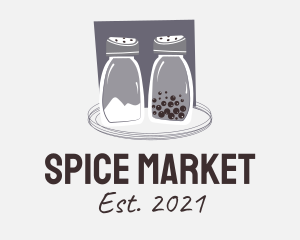 Salt & Pepper Shaker logo design