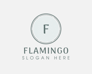 Retro Feminine Fashion logo design