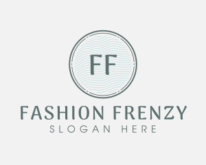 Retro Feminine Fashion logo design