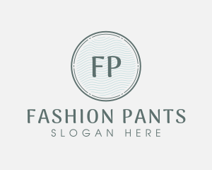 Retro Feminine Fashion logo design